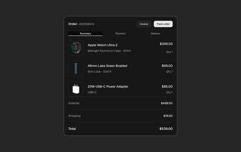 ecommerce Blocks