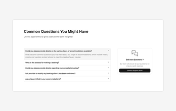 Marketing FAQ Component