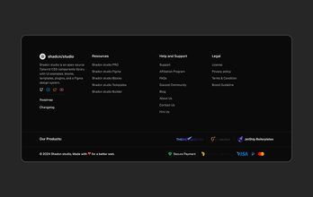 Marketing Footer Component