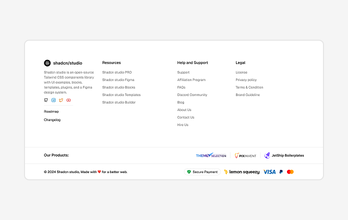 Marketing Footer Component