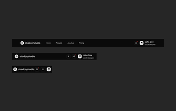 Marketing Navbar Component