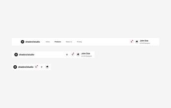 Marketing Navbar Component
