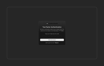 Marketing Two Factor Authentication