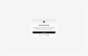 Marketing Verify Email
