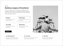 Marketing About Us Page