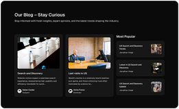 Marketing Blog Component