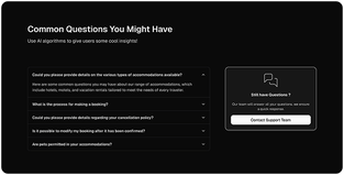 Marketing FAQ Component