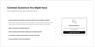 Marketing FAQ Component