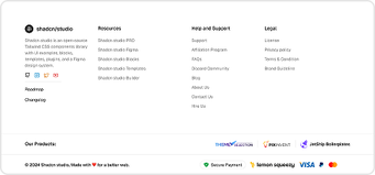 Marketing Footer Component