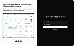 Marketing Reset password