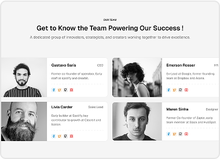 Marketing Team Section