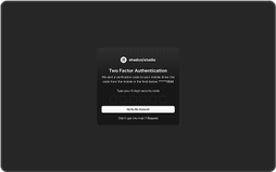 Marketing Two Factor Authentication
