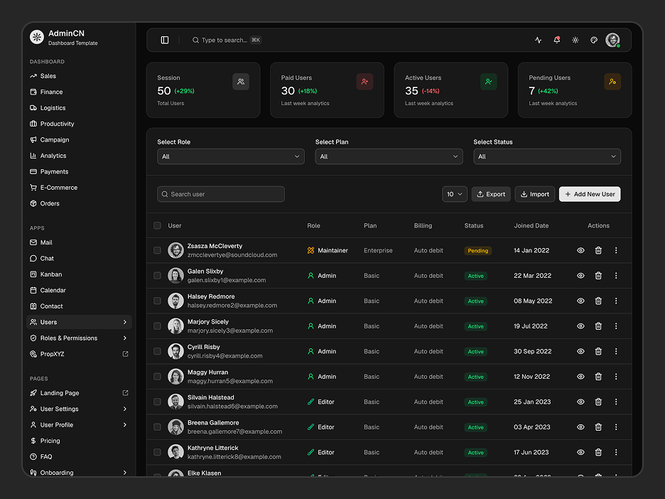Users App