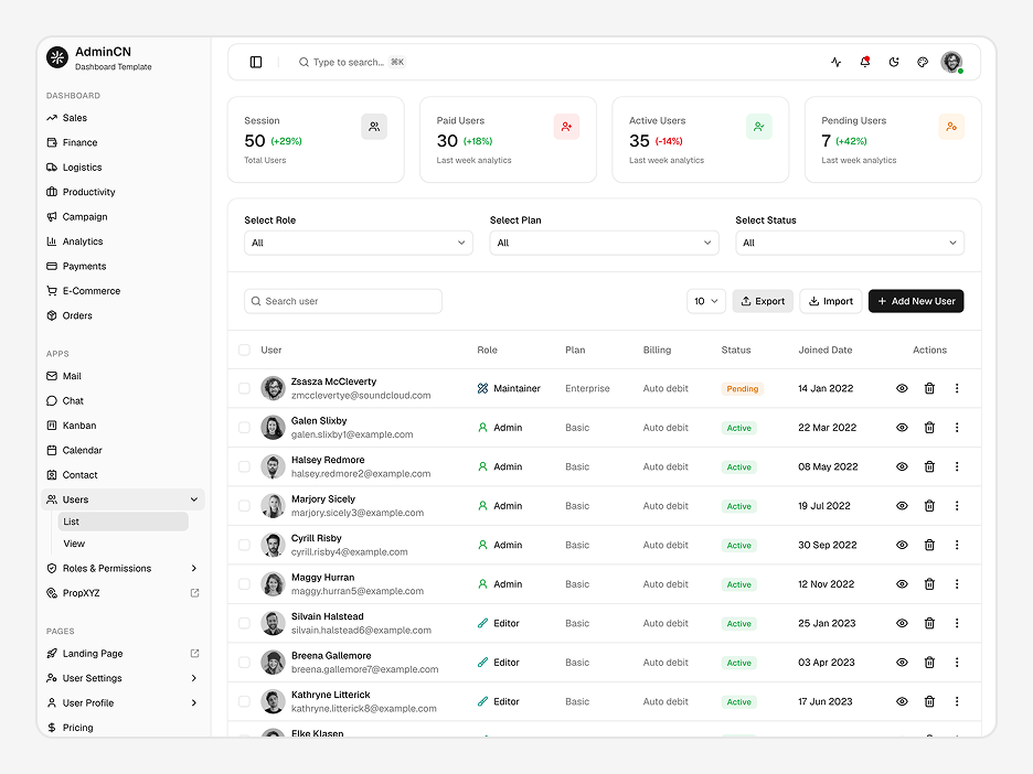 Users App