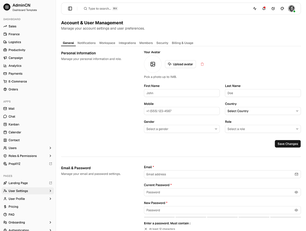 AdminCN Dashboard 2