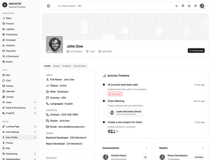 AdminCN Dashboard 3