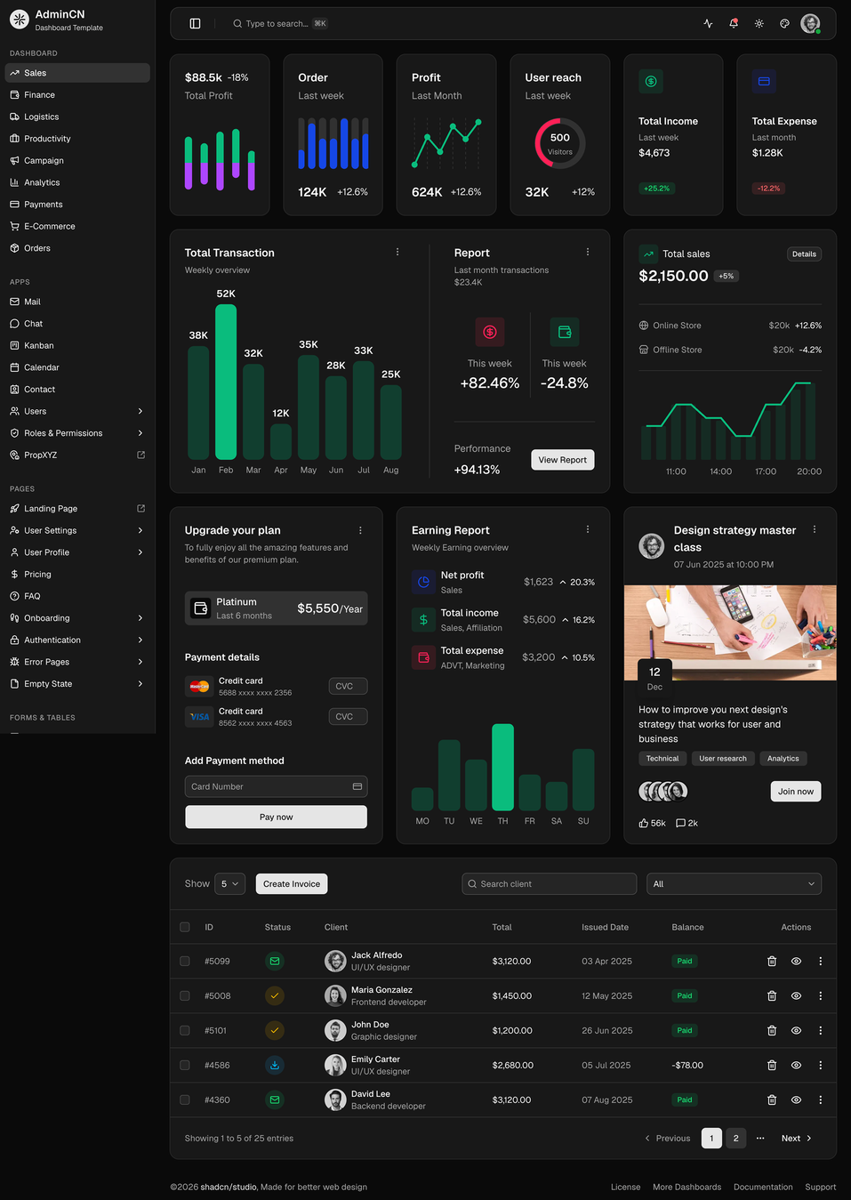 AdminCN - Shadcn Admin Dashboard Template-large-image-1
