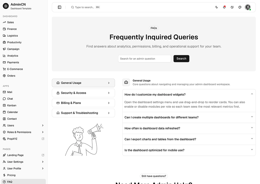 AdminCN - Shadcn Admin Dashboard Template-small-image-5