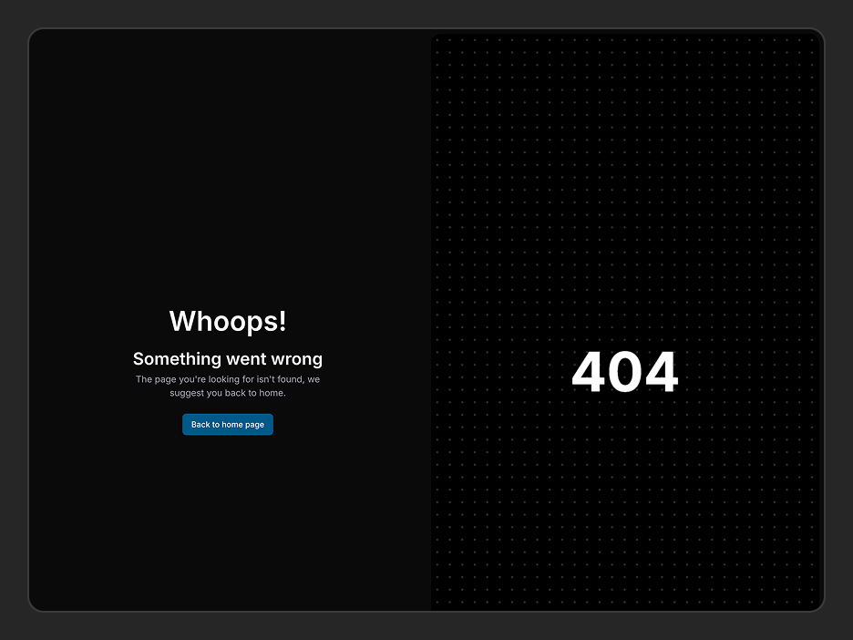 Error (Misc) Page