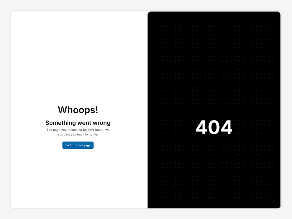 Error (Misc) Page