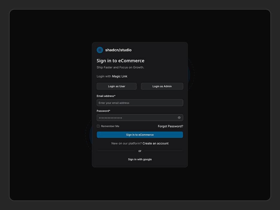 Authentication Basic Page
