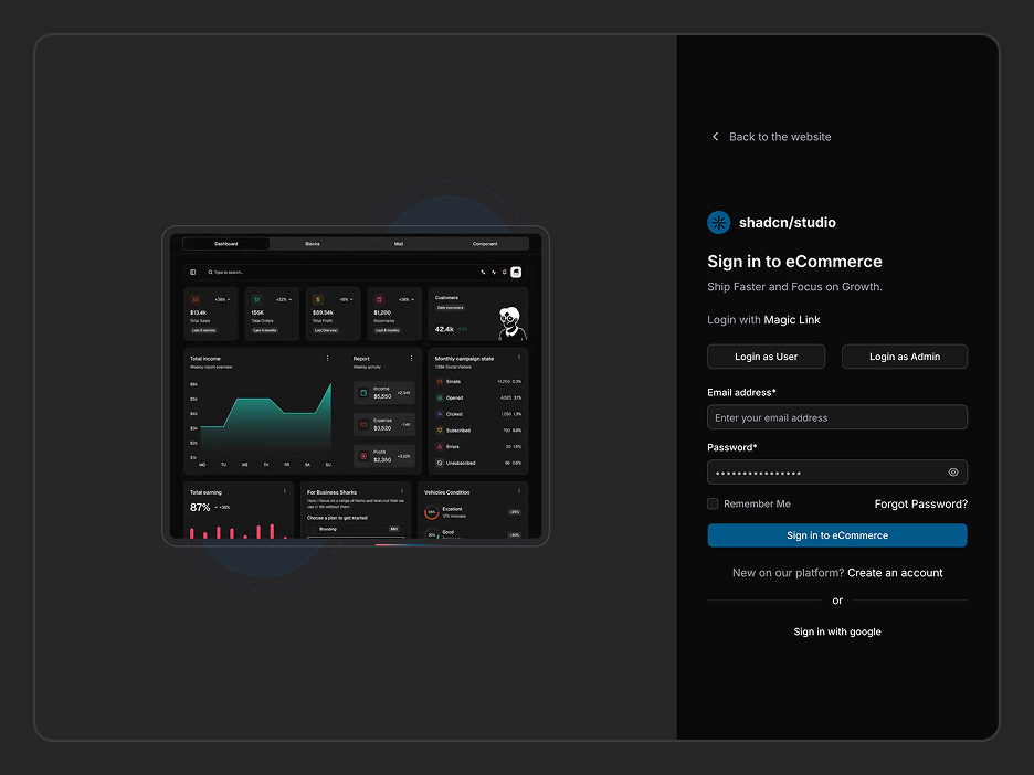 Authentication Cover Page