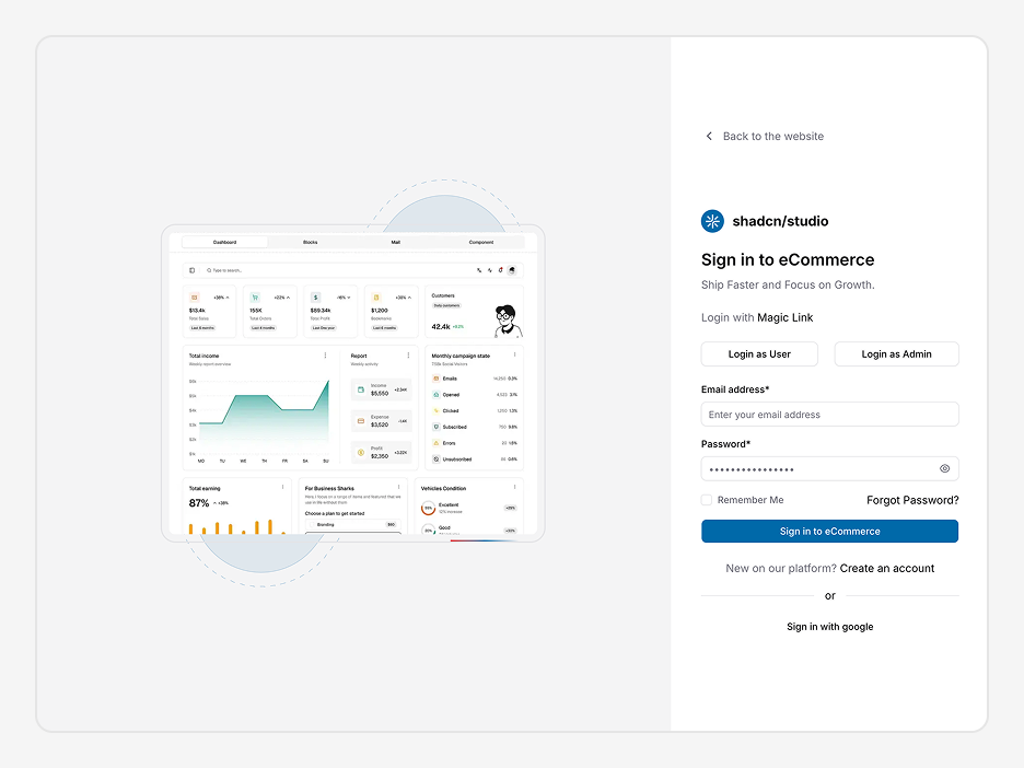 Authentication Cover Page