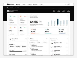 Dashboard eCommerce 1