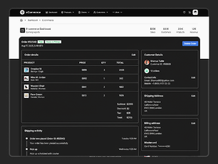 Dashboard eCommerce 3