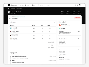 Dashboard eCommerce 3