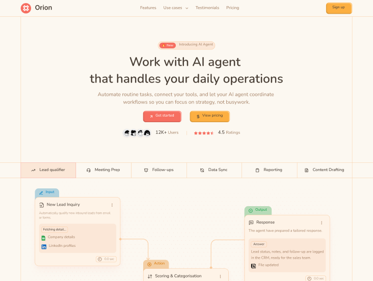 Landing Page AI Agent 1