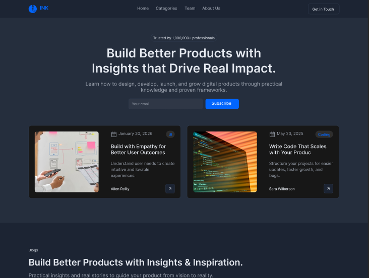 Landing Page Blog 1