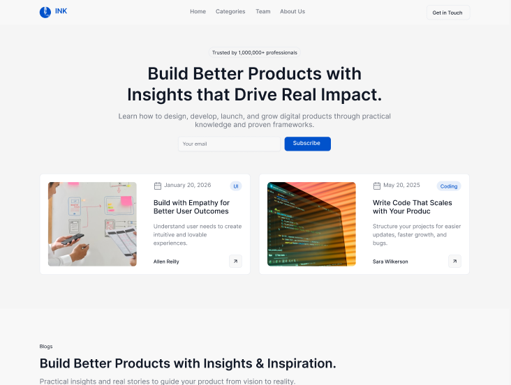 Landing Page Blog 1