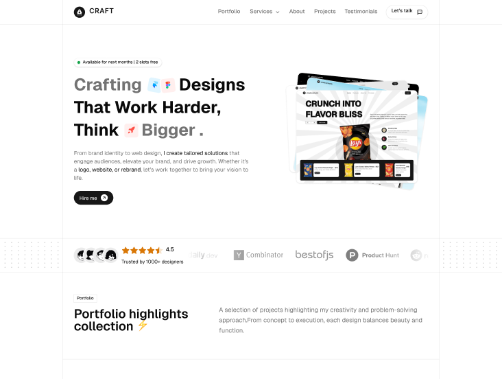 Landing Page Portfolio 1