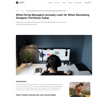 Craft - Shadcn UI Portfolio Landing Page Template-small-image-5