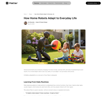 Matter - Shadcn UI Physical Product Landing Page Template-small-image-4
