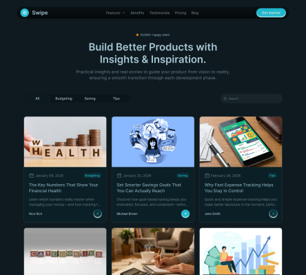 Swipe - Shadcn UI Mobile App Landing Page Template-small-image-2
