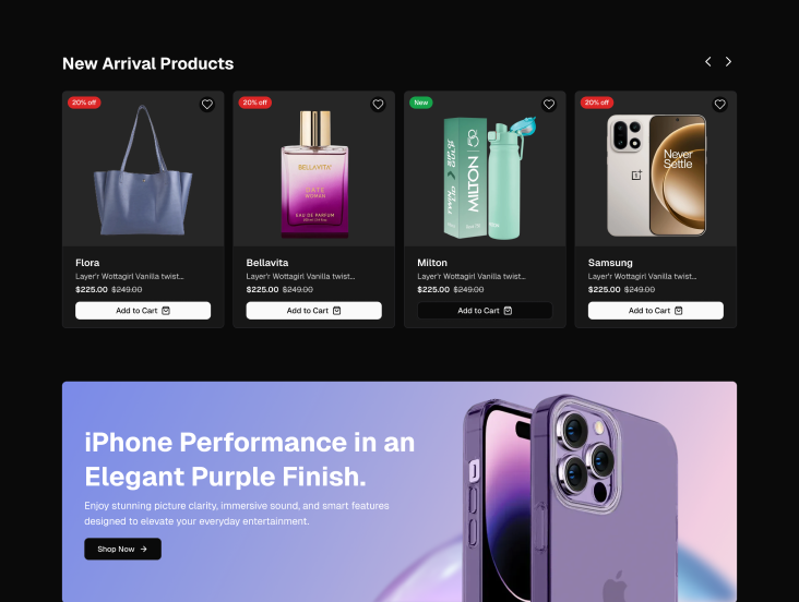 eCommerce Template 2