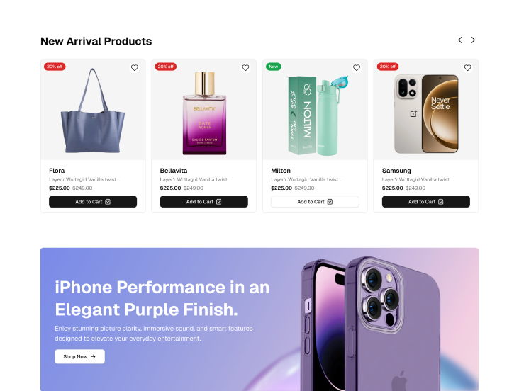 eCommerce Template 2