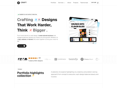 Landing Page Portfolio 1
