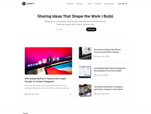 Landing Page Portfolio 3
