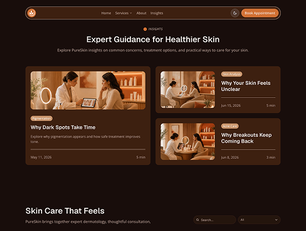 Landing Page Skin care 3