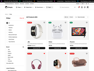 eCommerce Template 2