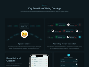 Landing Page Mobile App 2