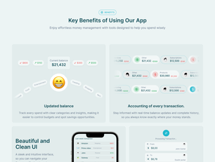 Landing Page Mobile App 2
