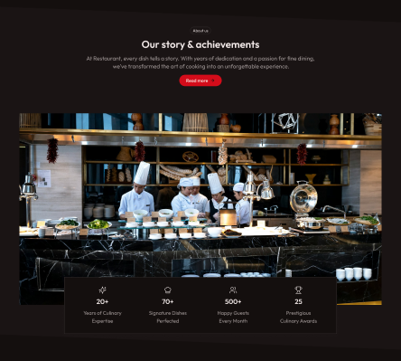 Bistro - Shadcn UI Restaurant Landing Page Template - Free-small-image-2