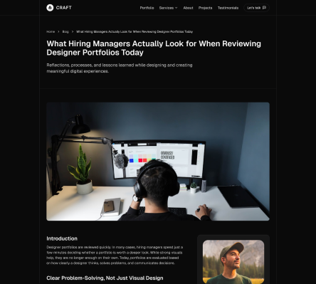 Craft - Shadcn UI Portfolio Landing Page Template-small-image-5