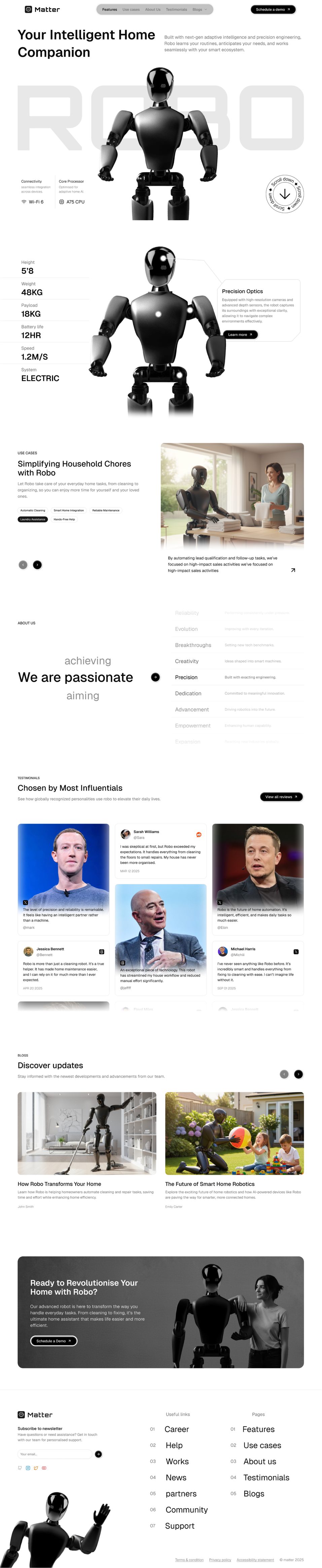 Matter - Shadcn UI Physical Product Landing Page Template-large-image-1