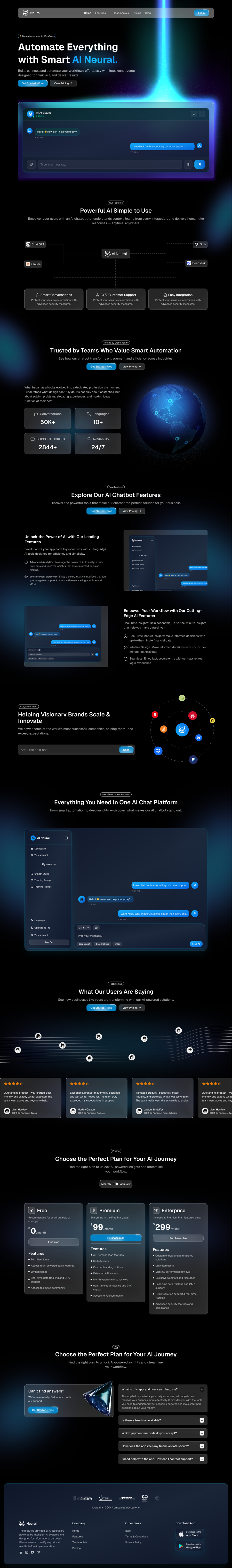 Neural - Shadcn UI AI App Landing Page Template-large-image-1