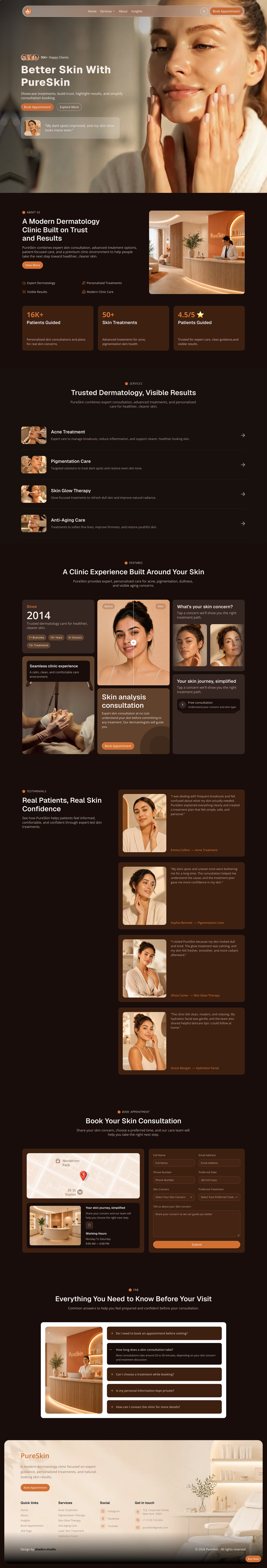 PureSkin - Shadcn UI Skincare template-large-image-1